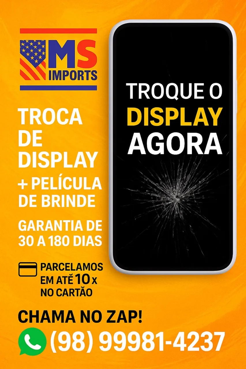 Display de celular