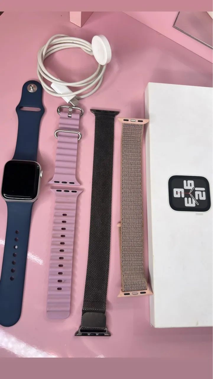 Apple Watch SE 2 Geração 40mm Silver - Saúde da bateria 98% - Foto 2