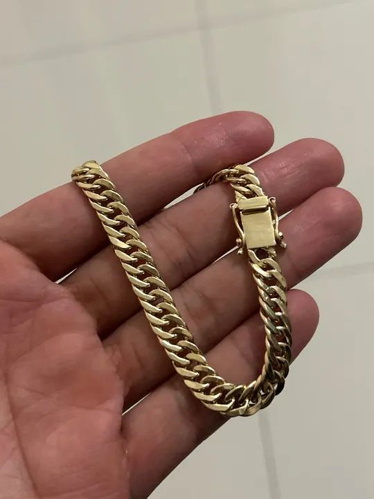Pulseira nova ouro 18k - Foto 2