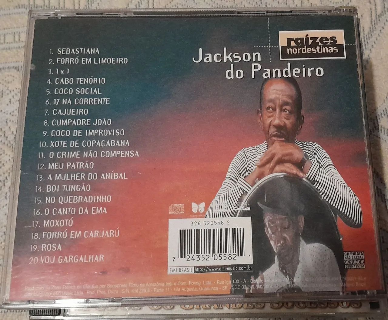 CD Jackson do Pandeiro - Raízes Nordestinas - Foto 2