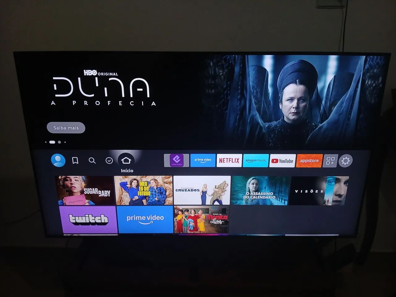 Smart tv samsung 60 polegadas 4K - Foto 2