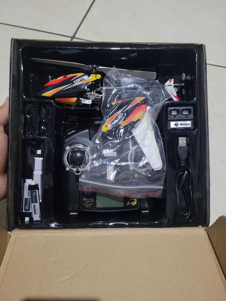 Helicóptero de controle remoto 4CH - Micro Series - Foto 5
