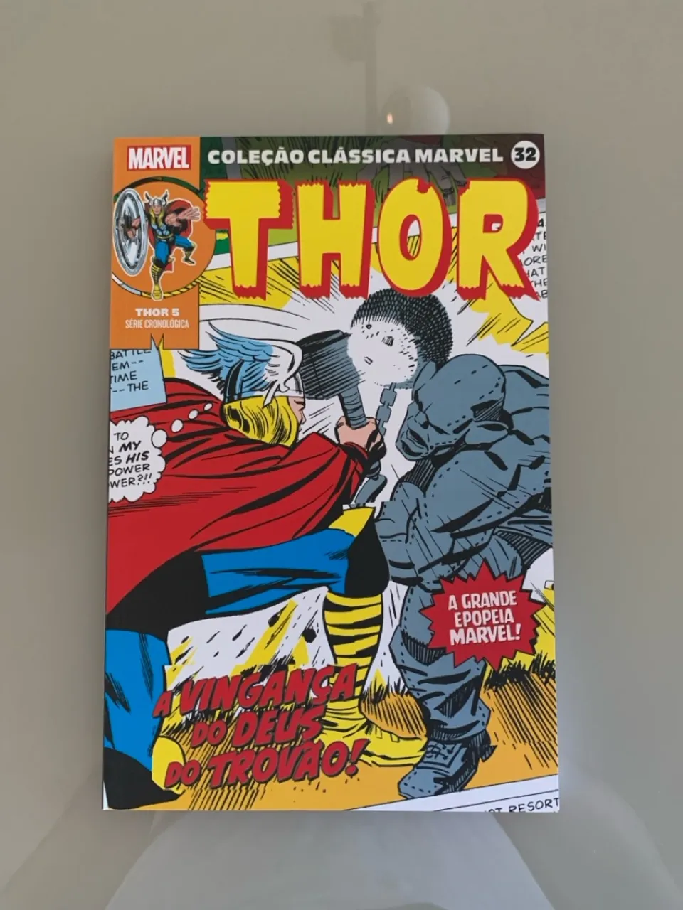 Coleção Clássica Marvel Vol. 32 - Thor Vol. 5 (NOVO)
