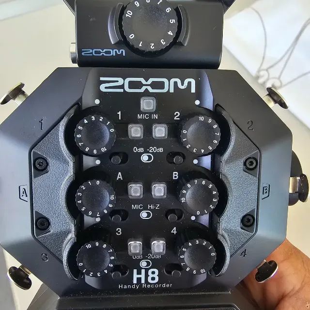 Gravador De Voz Digital Zoom H8 Preto Sd/sdhc/sdxc - Foto 6