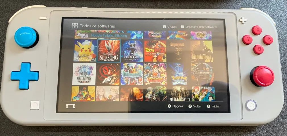 Nintendo Switch Lite Edição Pokemon Desbloqueado - Foto 4
