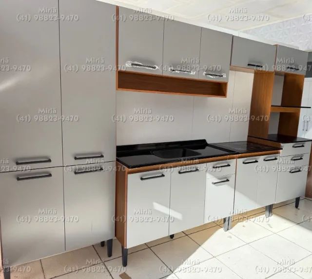 COZINHA COMPACTA 6 PEÇAS - MODERNA E FUNCIONAL!  SEM TAMPO - Foto 5