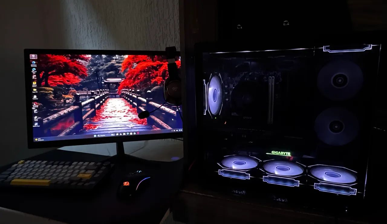 Vendo Setup Gamer Completo Seminovo  - Foto 2