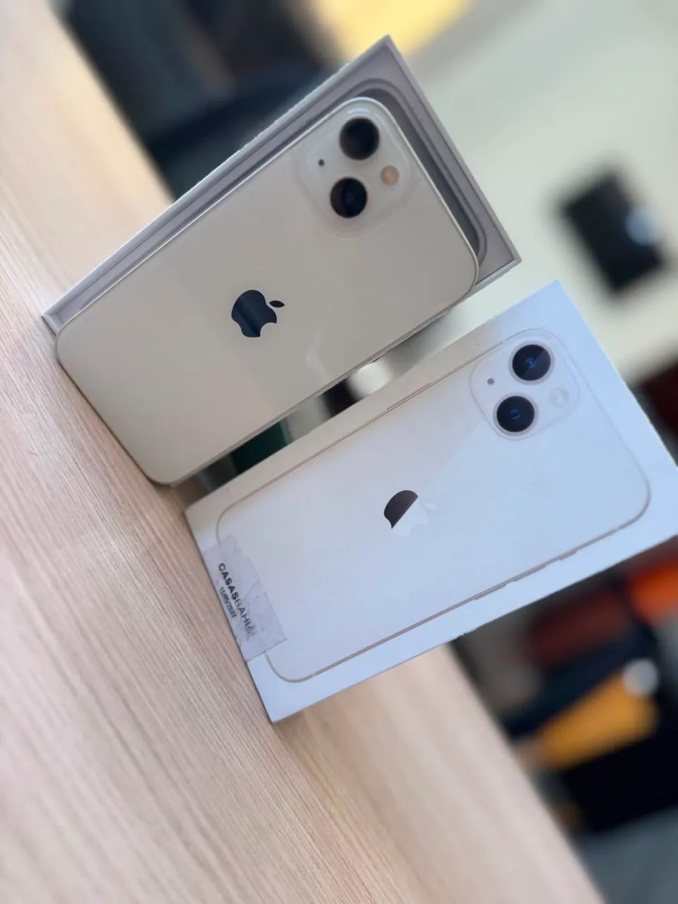 iPhone 13   Bateria 100%  Com caixa  Cabo  Película e capinha - Foto 2