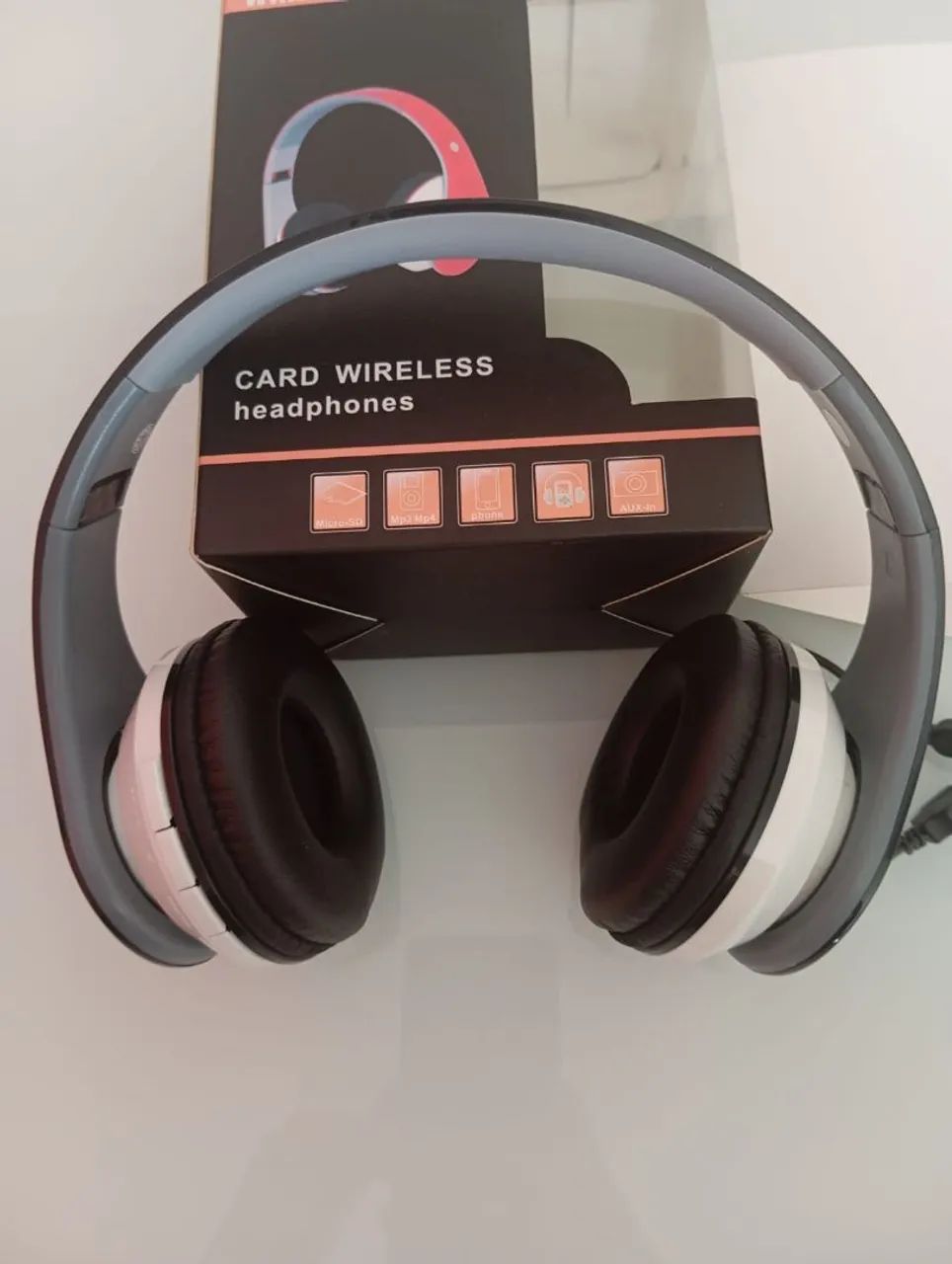 fones de ouvido estéreo sem fio