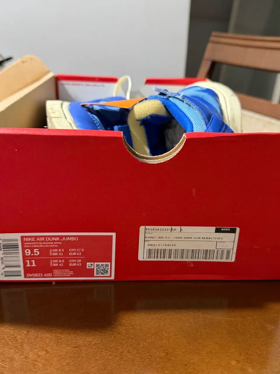 Nike Air Dunk Jumbo Blue - Foto 4