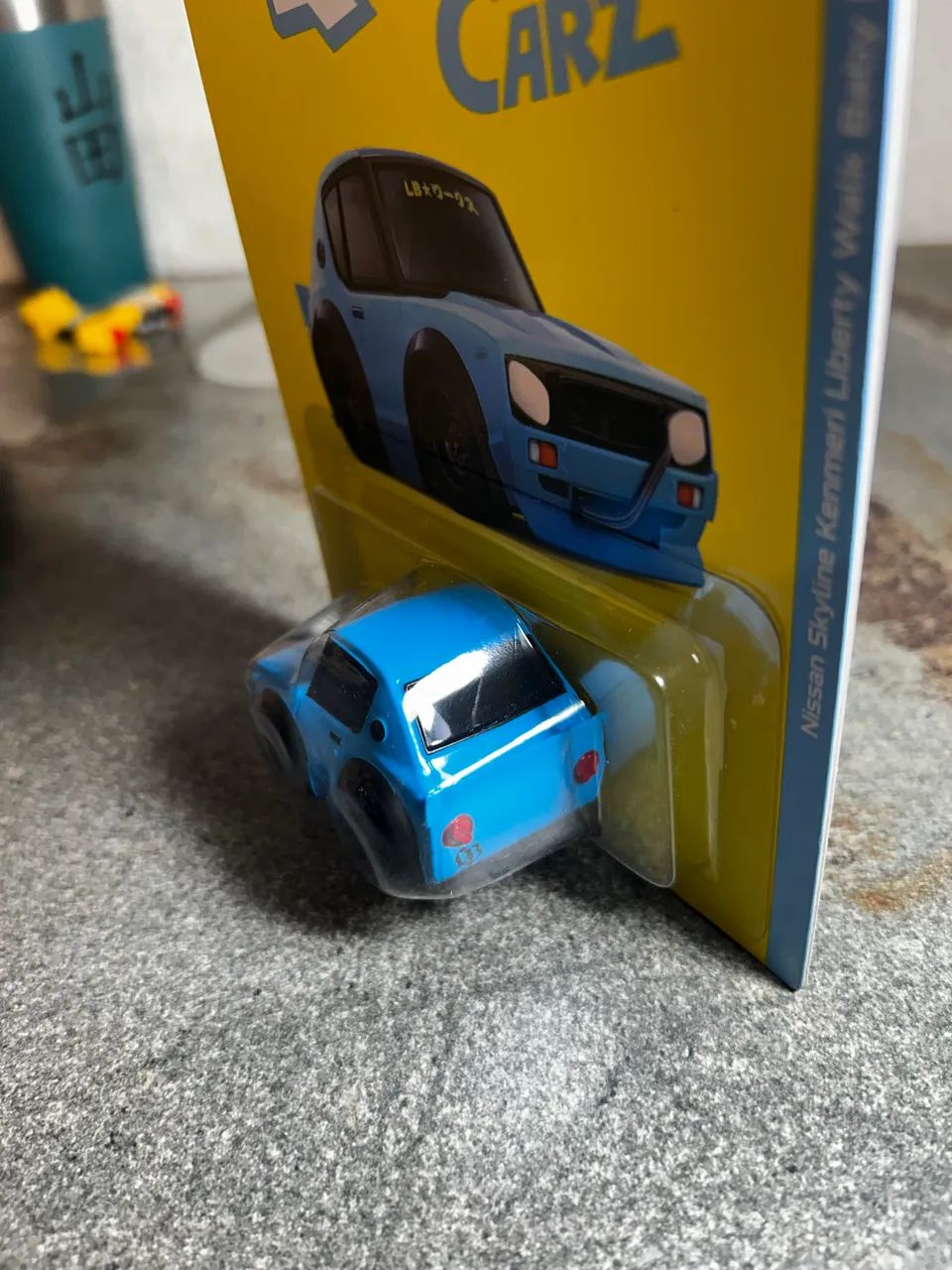 MINi GT QUBE Tooned Nissan Skyline liberty walk lbwk - Brinquedos