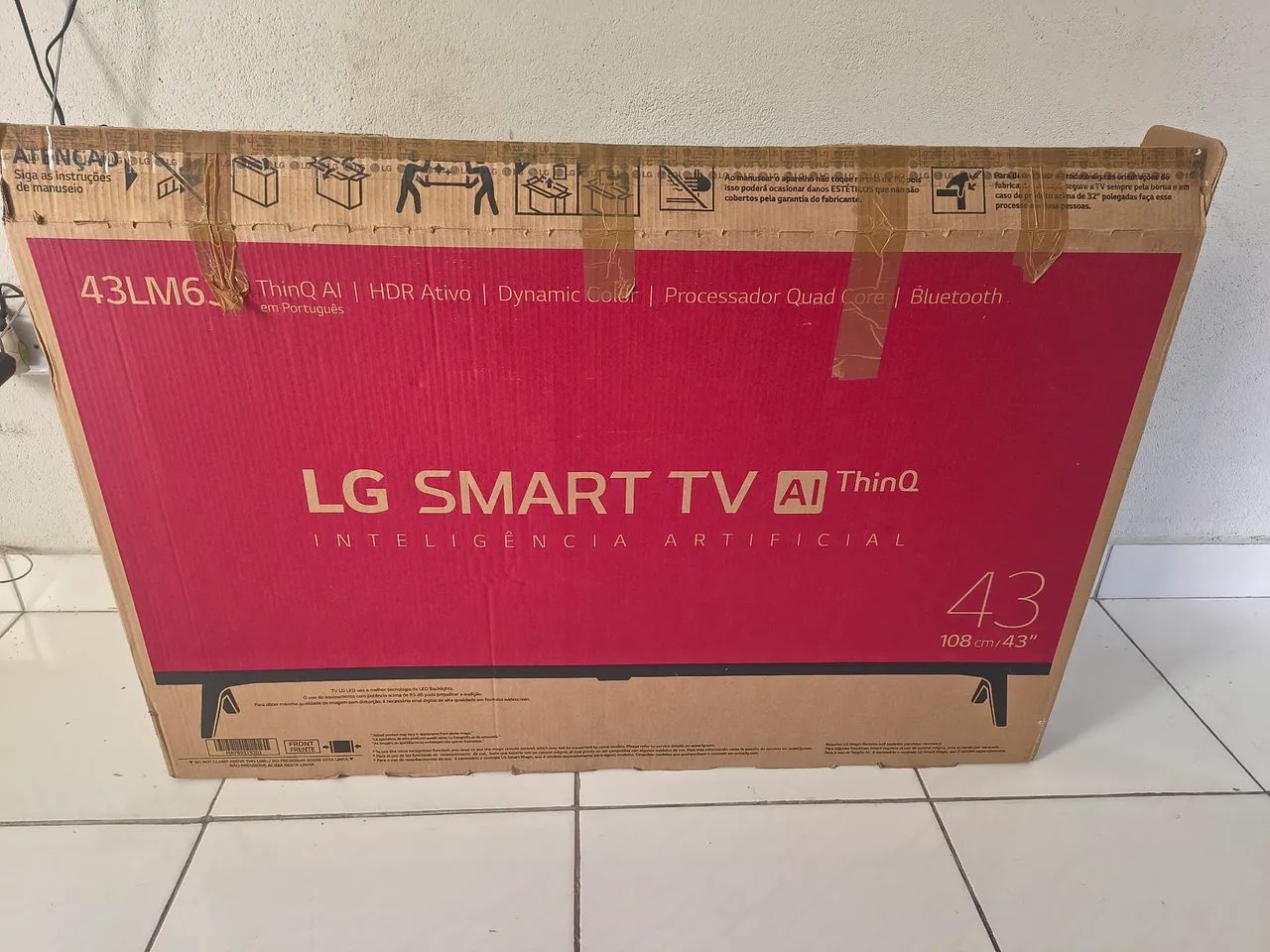 Smart TV LG I.A 43 polegadas  - Foto 3