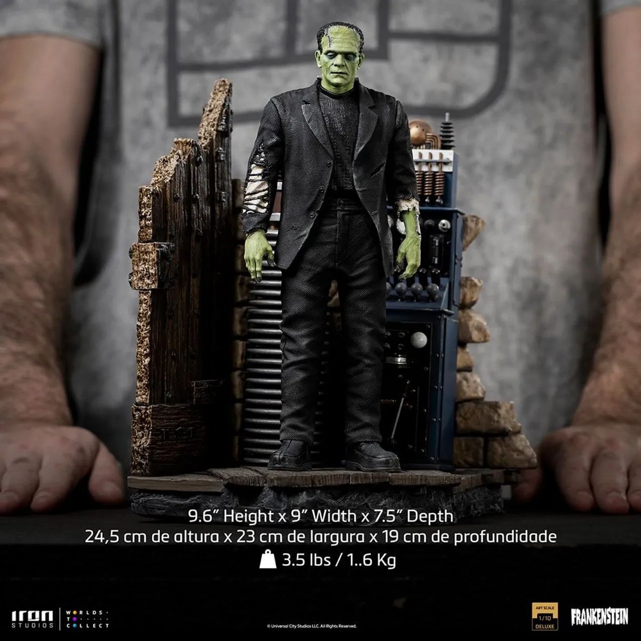 Frankenstein Deluxe - Iron Studios - Foto 3