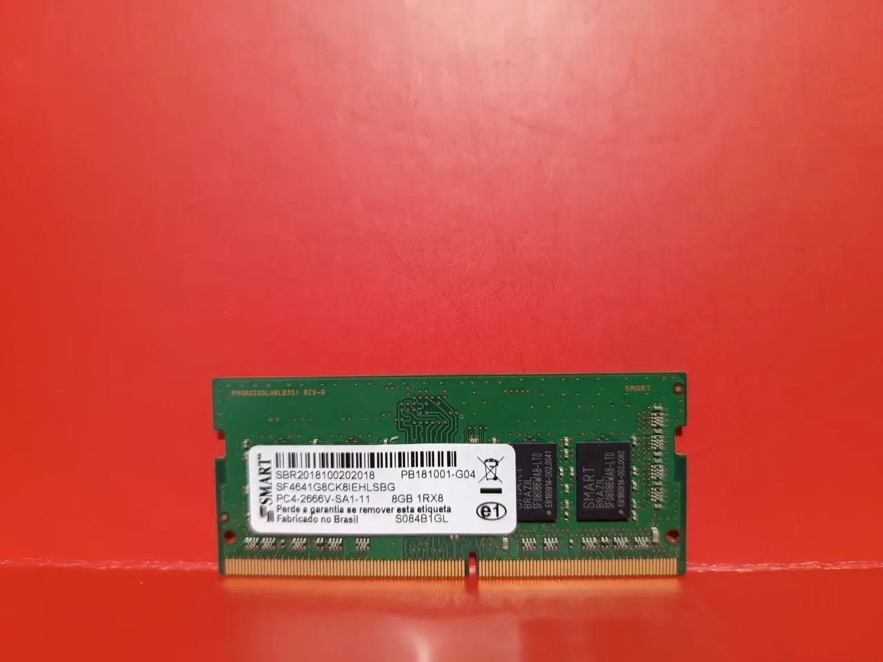 Memória Smart 8gb notebook 