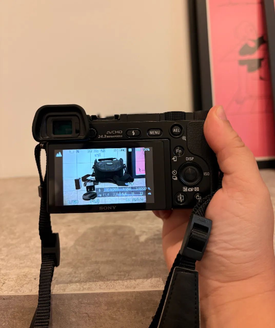 Camera semiprofissional Sony a6000 - Foto 4
