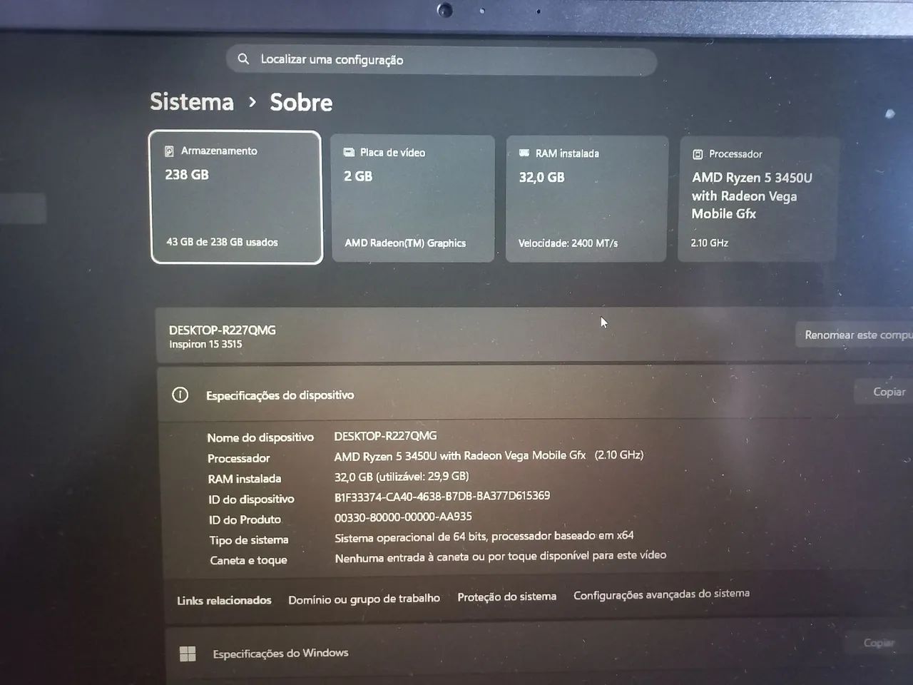 notebook dell ryzen 5  - Foto 3