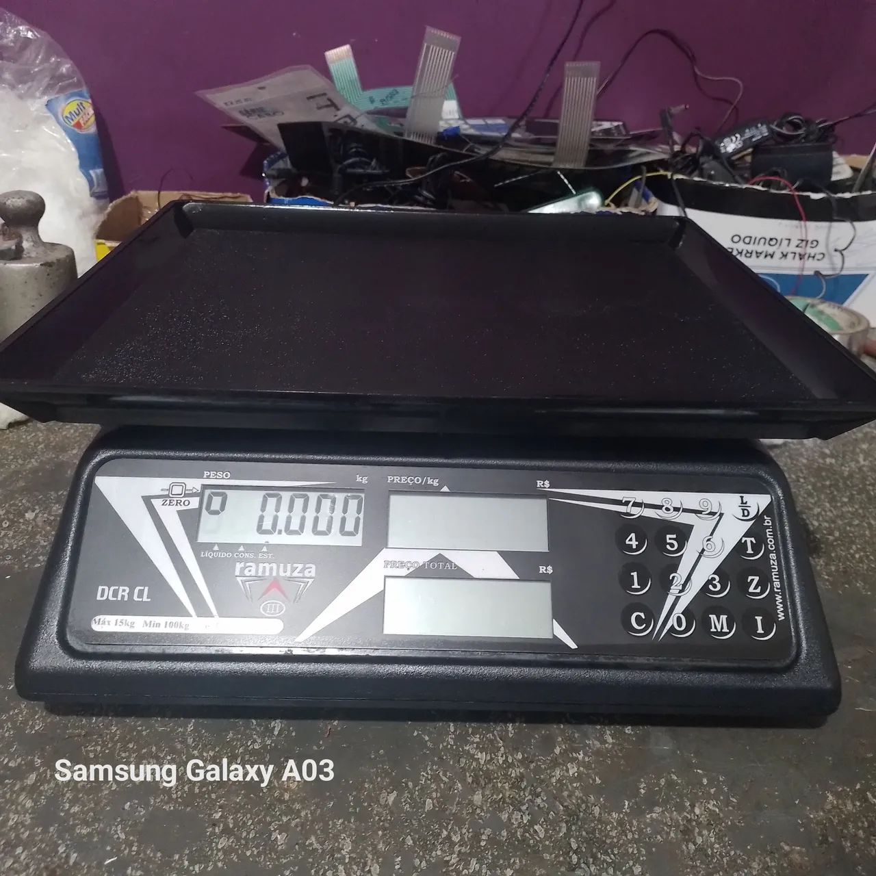 vendo balança ramuza 15kl
