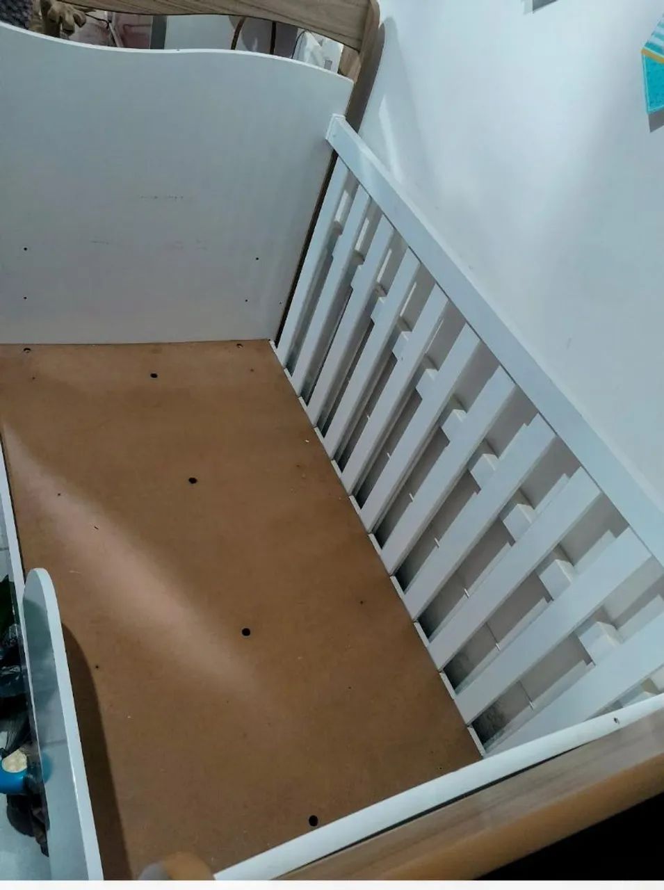 Berço com colchão da Ortobom  - Foto 3