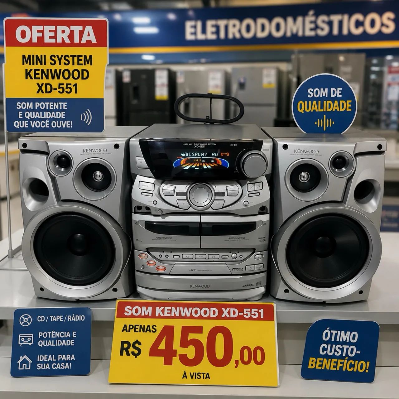 Som Kenwood 551 
