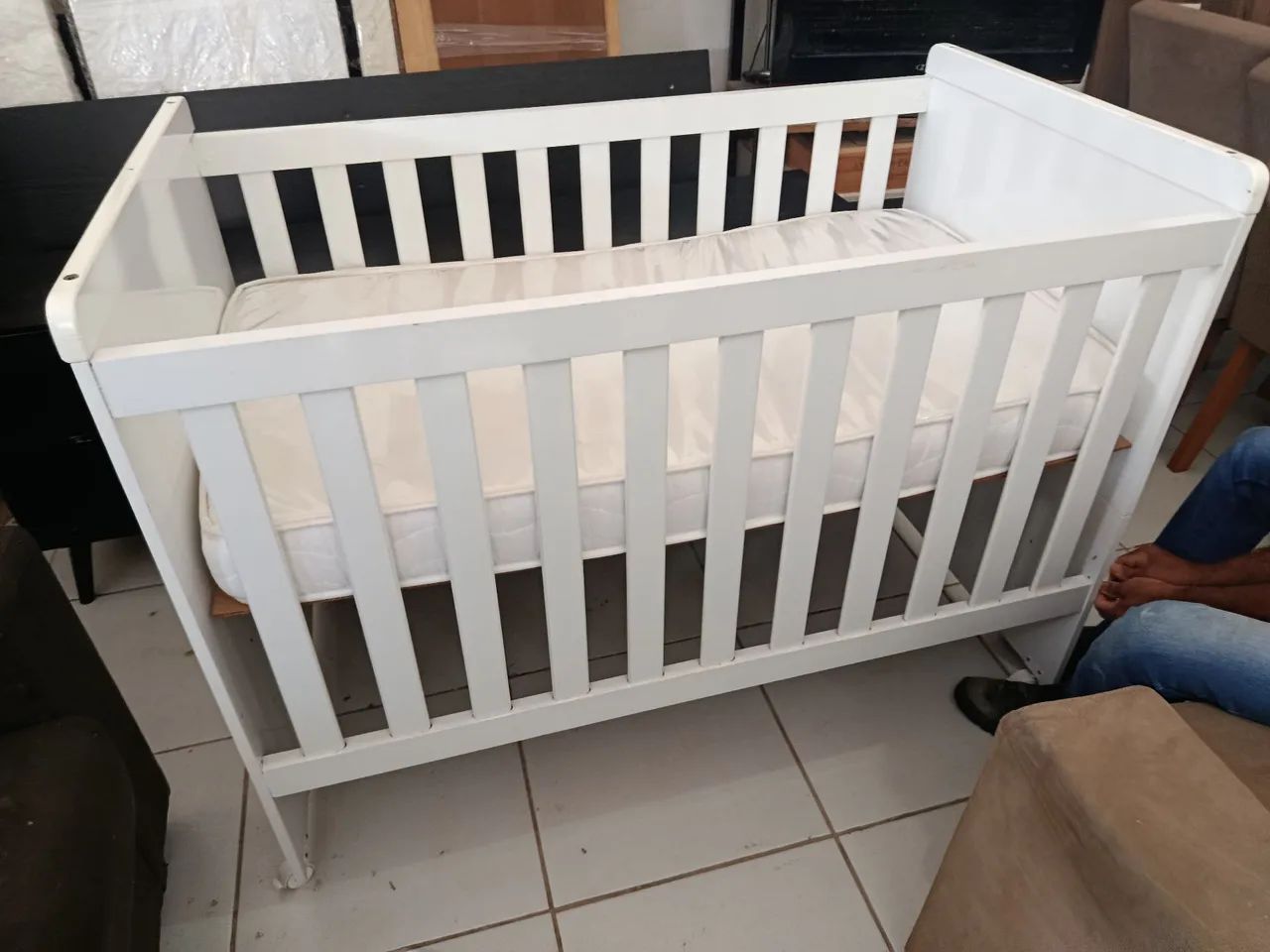 Berço com colchão - Foto 4