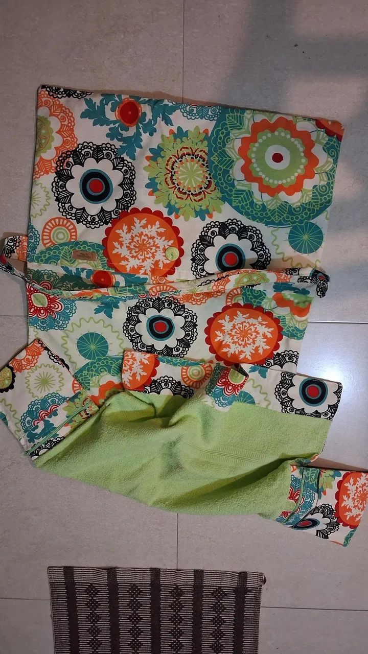 Bolsa toalha de banho. Praia. Algodão  - Foto 2