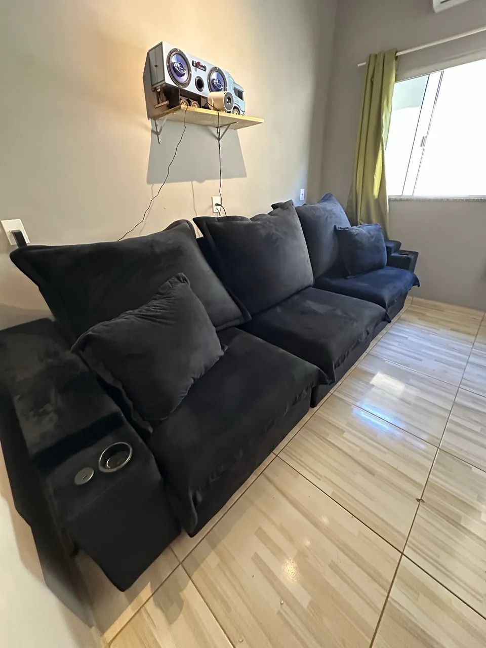 Sofá para Cinema - Retrátil e Reclinável 3,20M - Foto 3