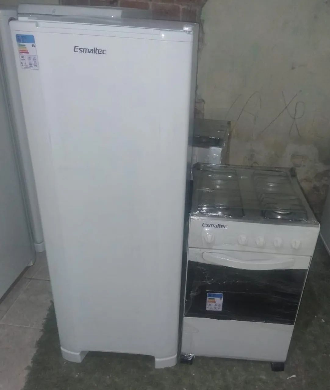 GELADEIRA E FOGÃO 