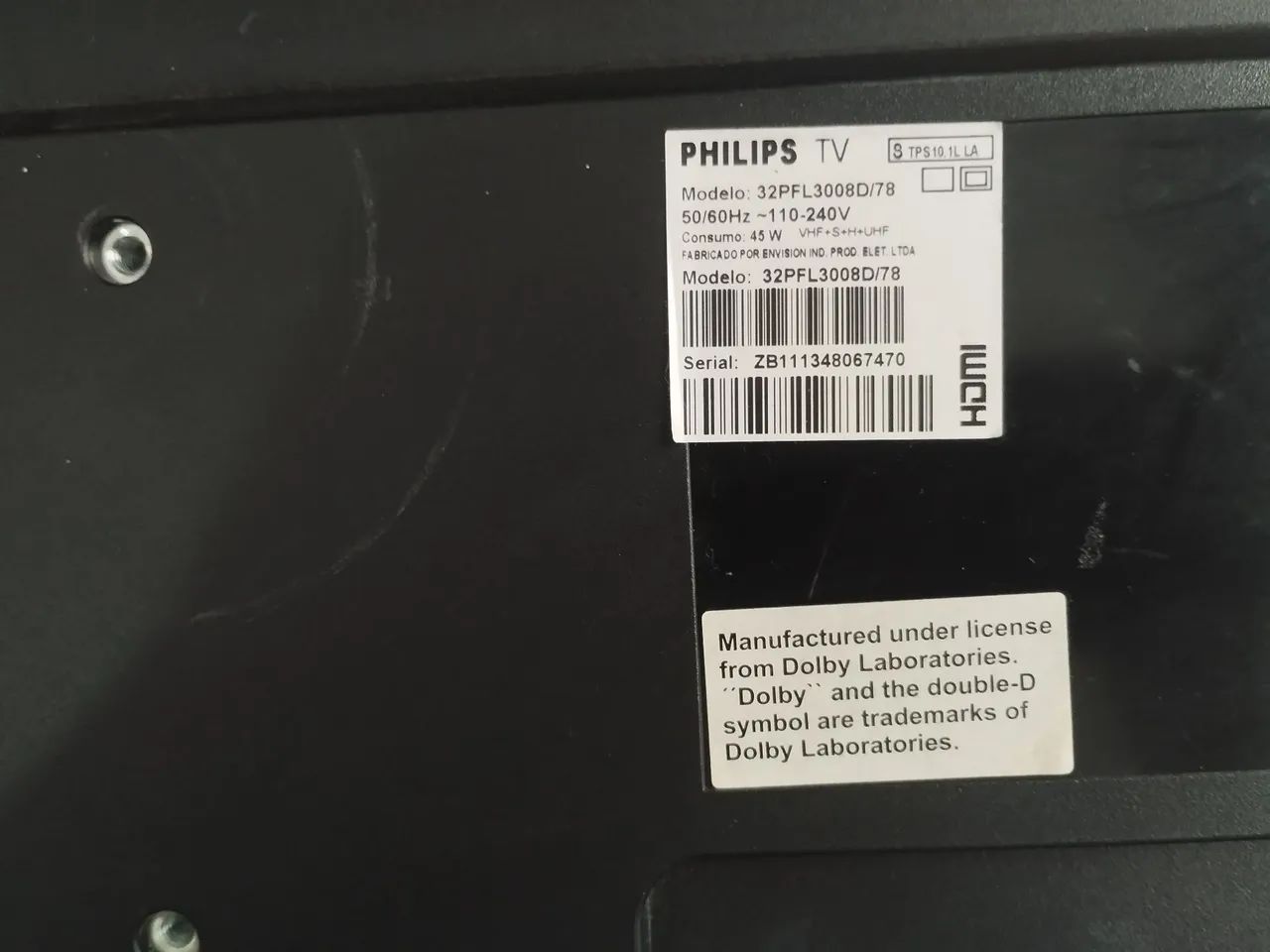 TV Philips 32 polegadas. - Foto 4