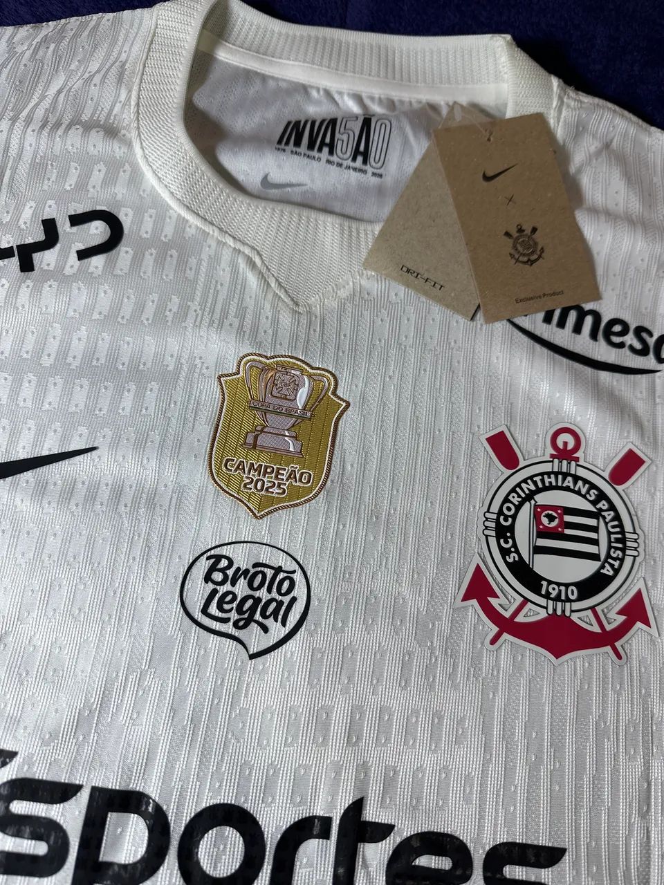 CAMISA CORINTHIANS JOAGADOR - Foto 2