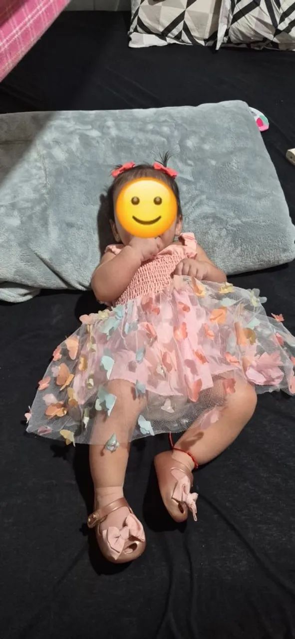 vestido de bebê 