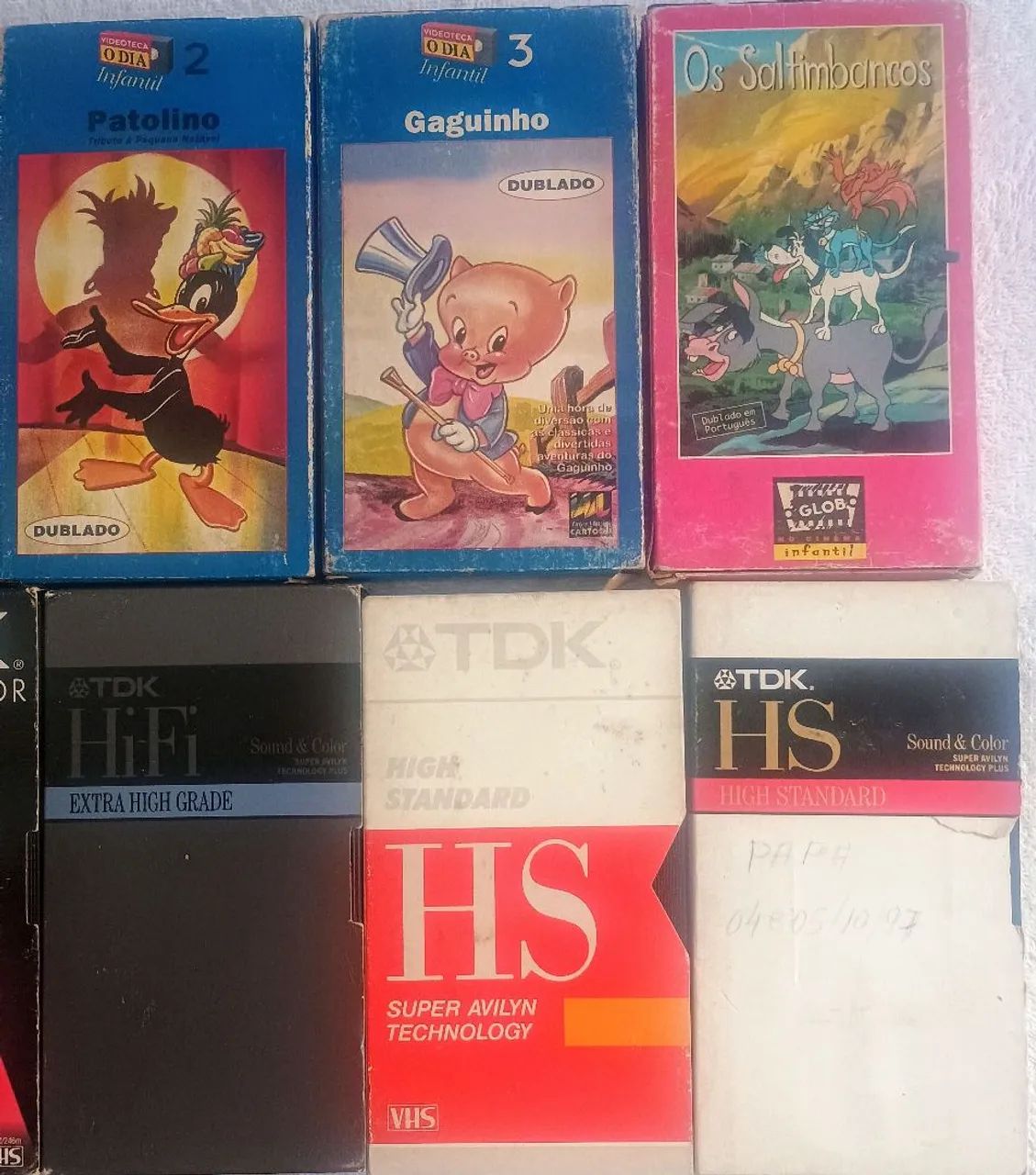 LOTE DE VHS USADOS ( DESAPEGO ) - Hobbies e coleções - Ramos, Rio