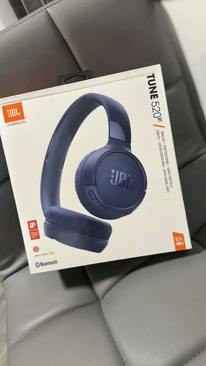 ? JBL Tune 520BT - Som Potente, Bateria Incrível e Liberdade Sem Fio - Foto 6
