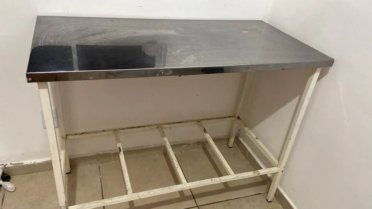 Mesa inox semi nova  - Foto 2