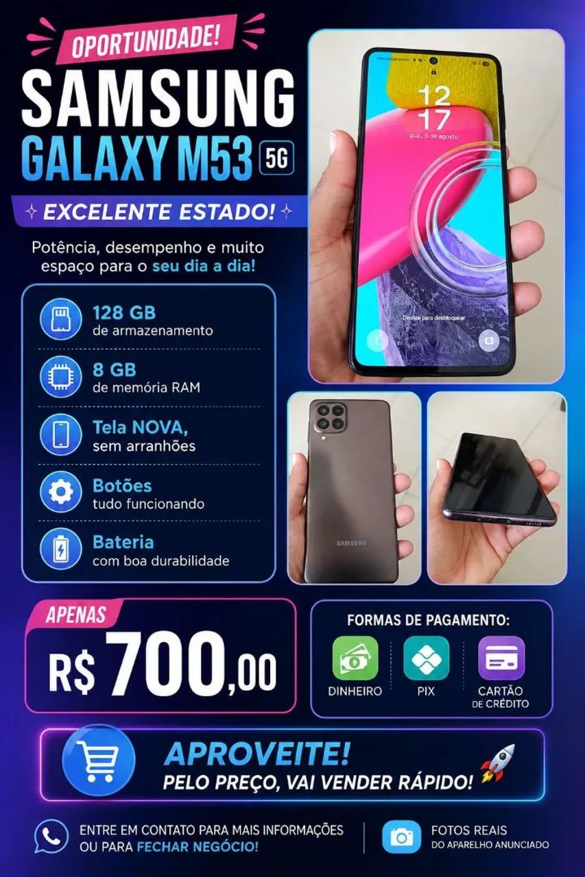 Celular Samsung Galaxy M53 5g