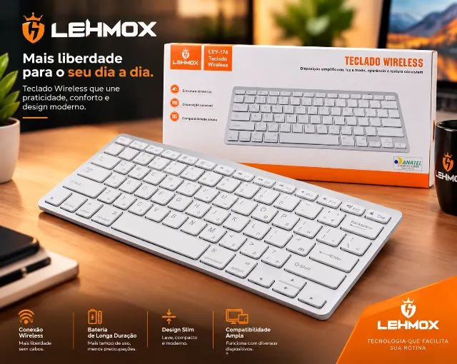 Teclado Bluetootch Lehmox LEY-174