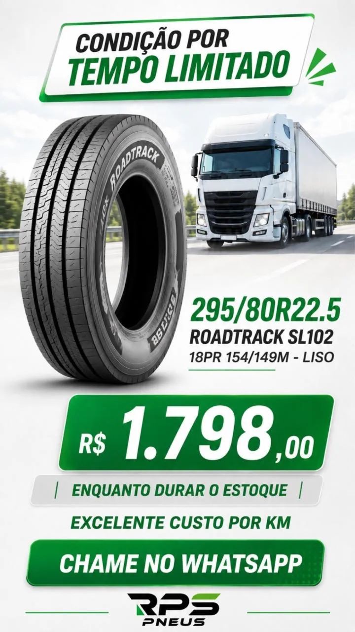 Pneus para caminhão, cavalinho e carreta - Foto 2