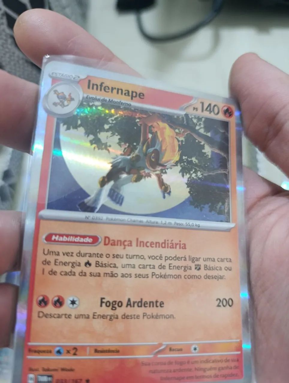 Carta Pokémon Tcg Infernape