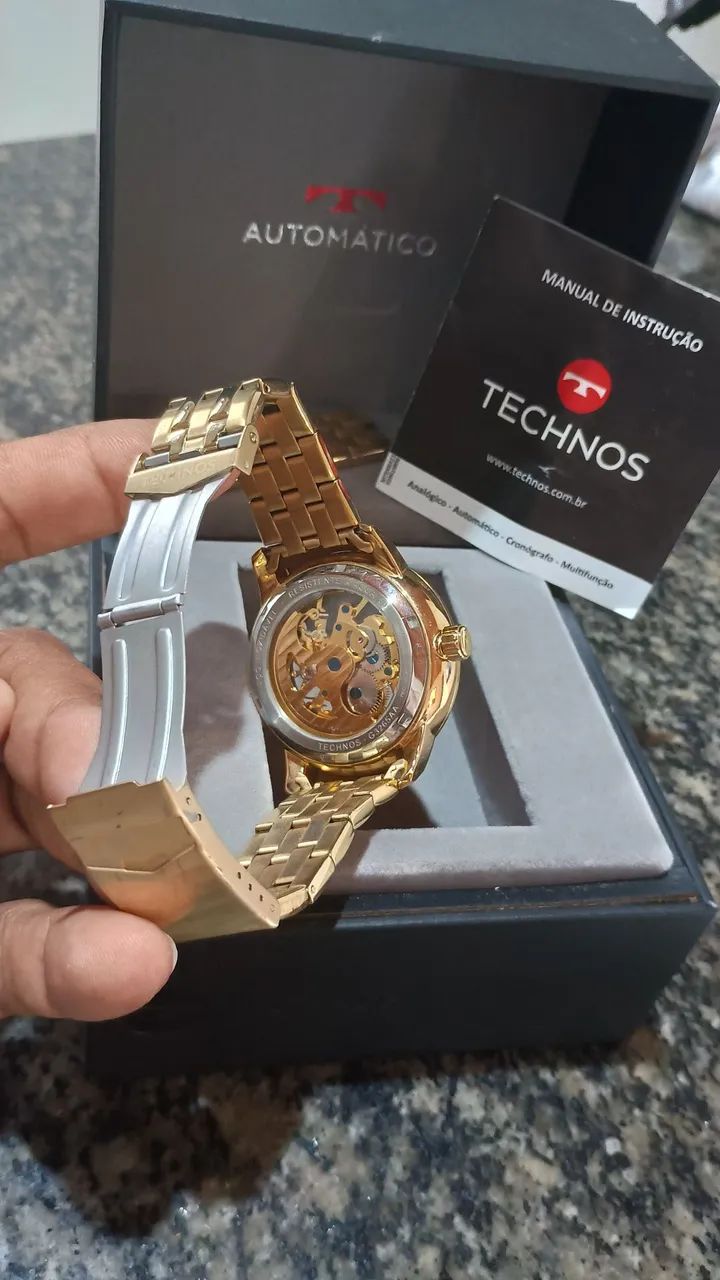 RELOGIO TECHNOS AUTOMÁTICO  - Foto 3