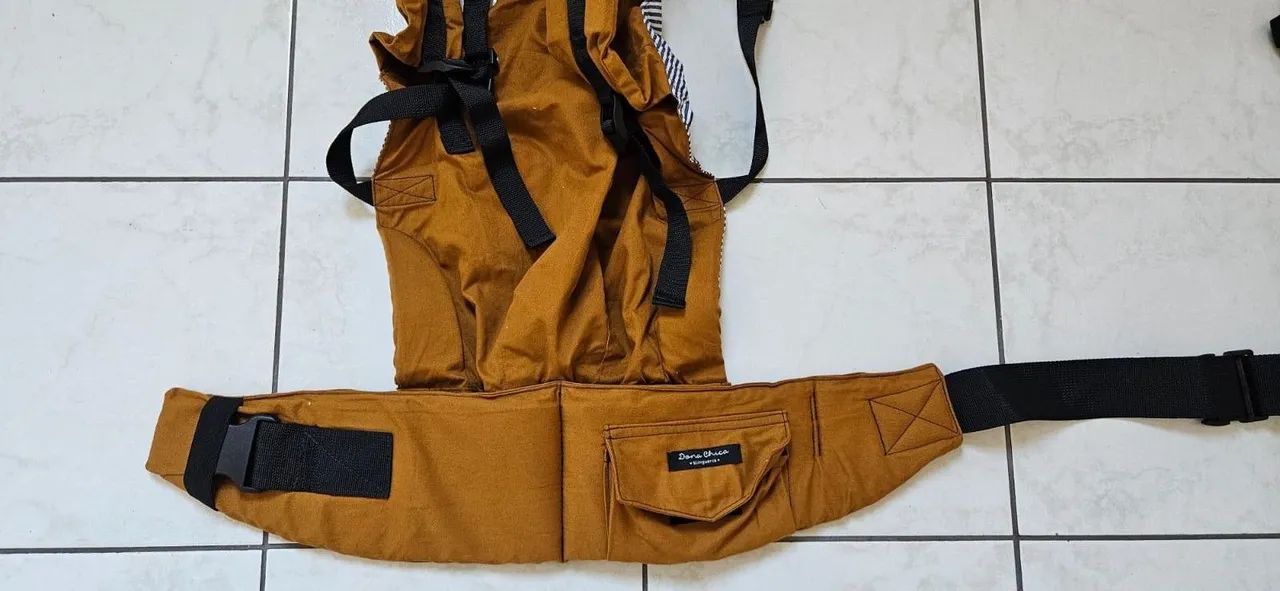 MOCHILA EVOLUTIVA CHICACHILA OCRE - Foto 2