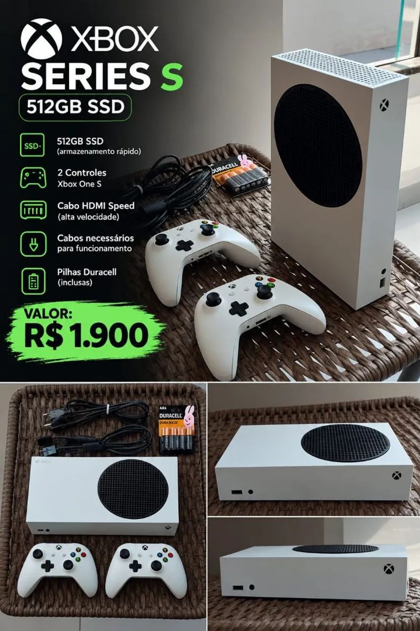 XBOX SÉRIE S 512 GB SSD