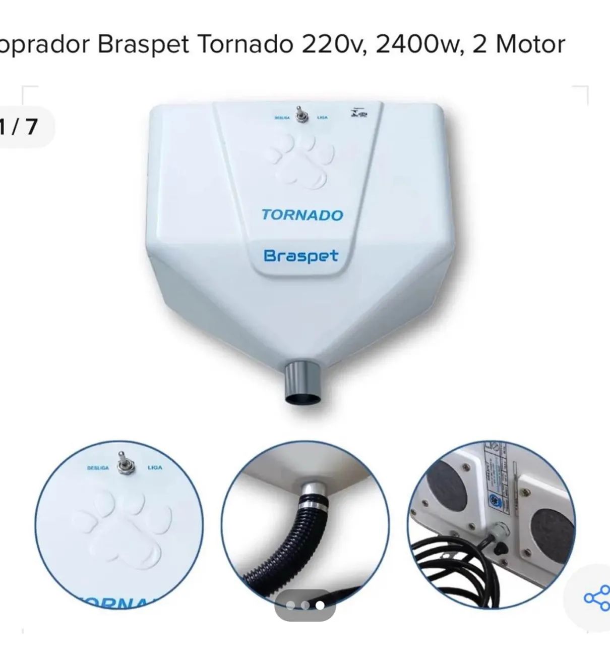 Soprador braspet tornado  - Foto 3