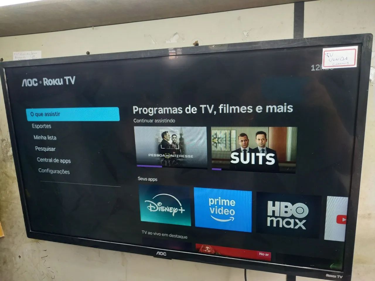 Tv AOC Roku de 32 polegadas  - Foto 5