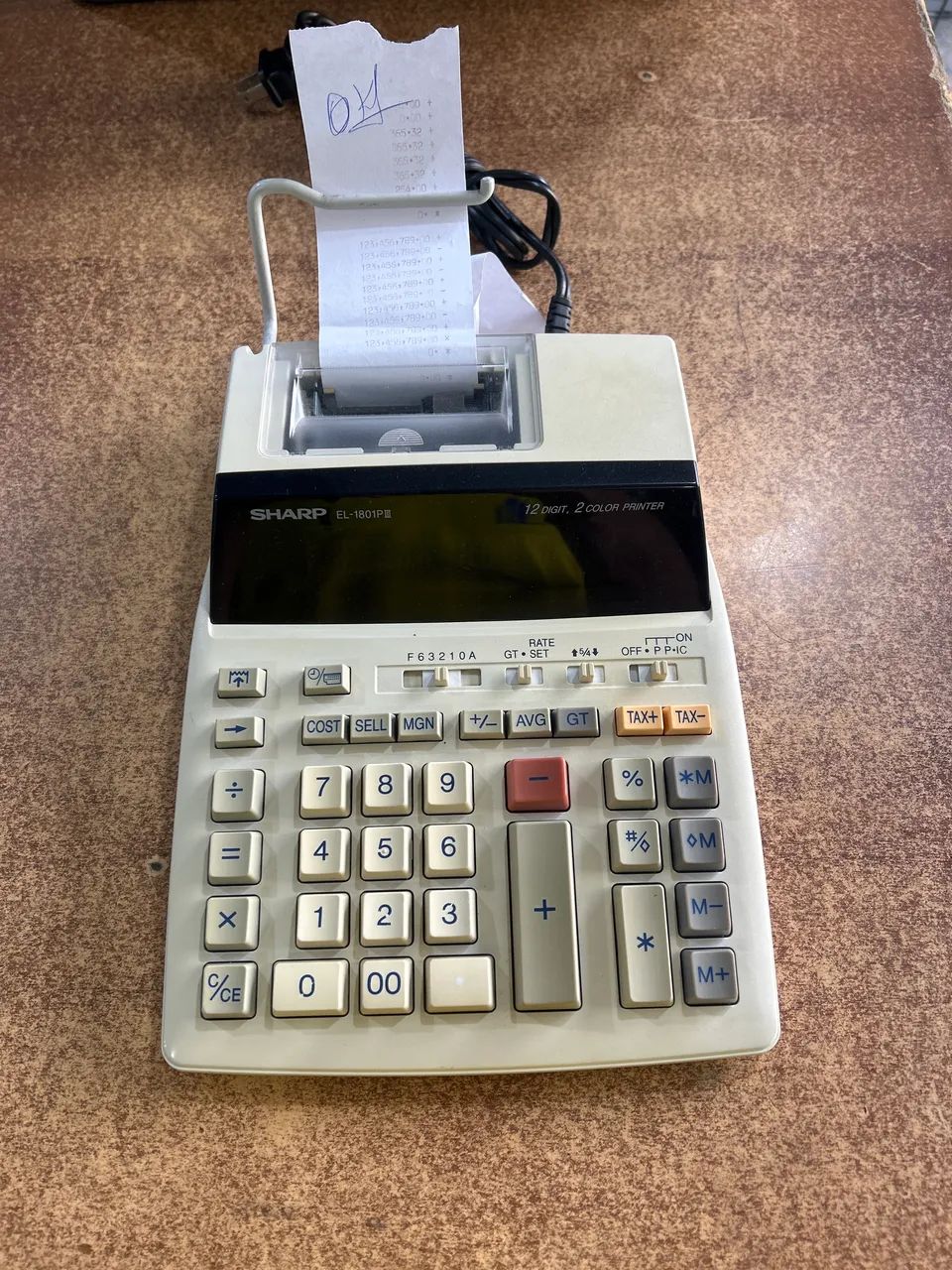 Calculadora Sharp EL-2630 PII