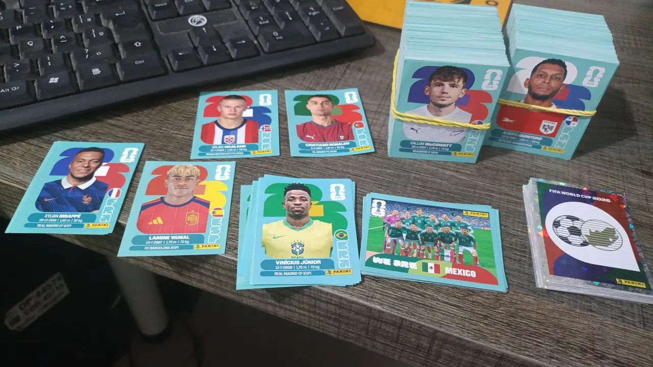 Vendo Lote com 570 figurinhas da Copa