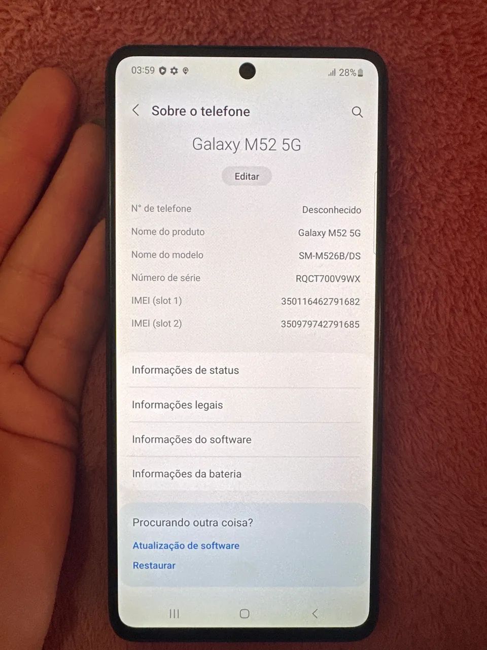 Samsung Galaxy M52 5G