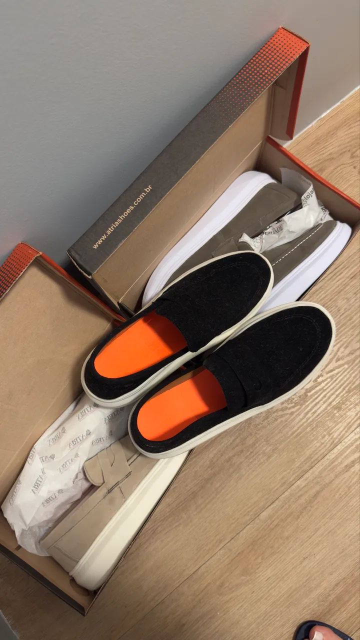 3 sapatos tamanho 41