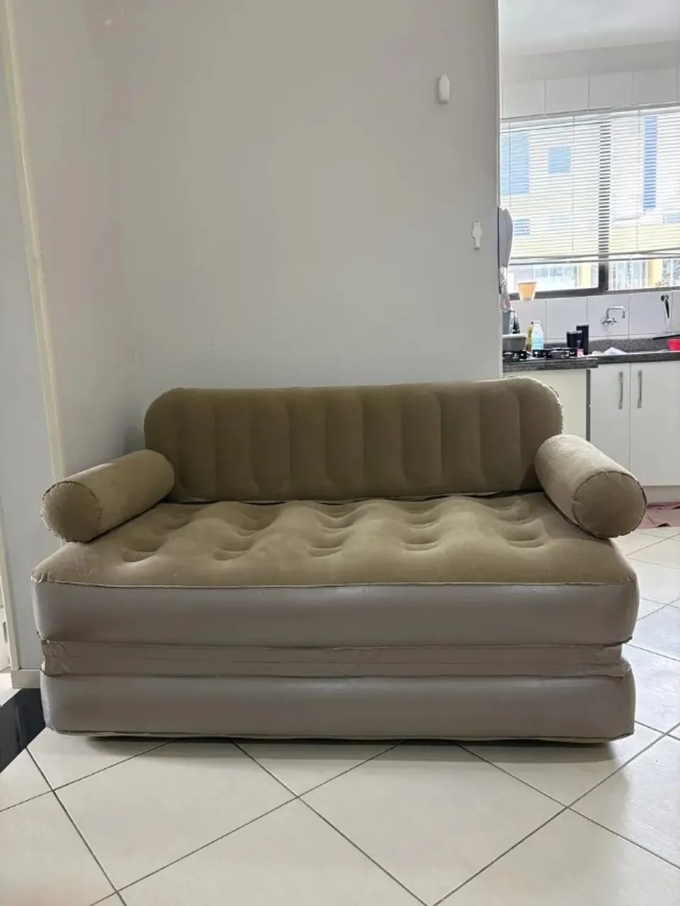 SOFÁ CAMA INFLÁVEL - 2 EM 1