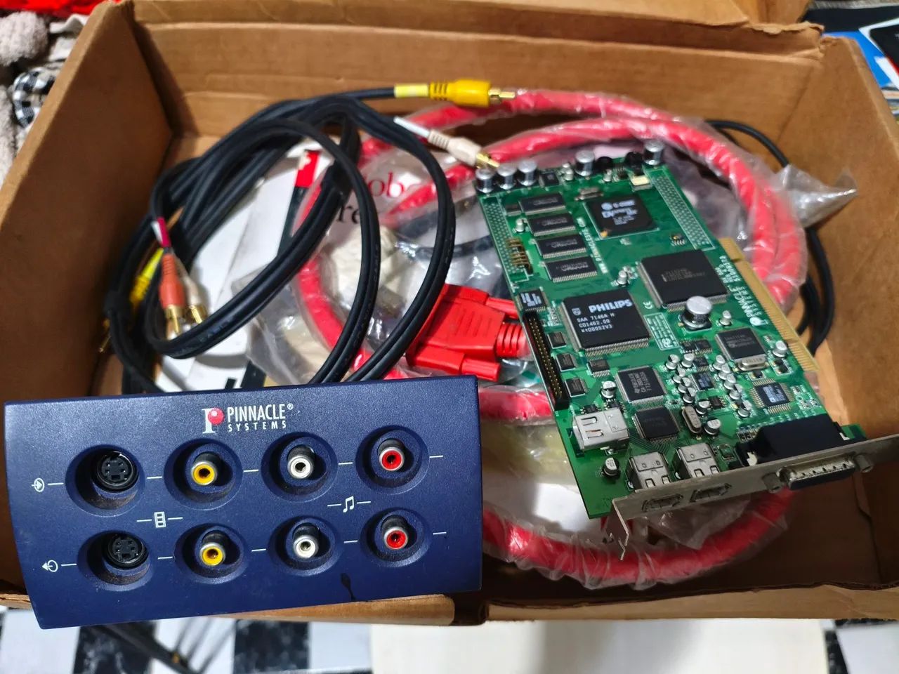 Placa de Captura Pinnacle DV500 Dvd Plus Usado