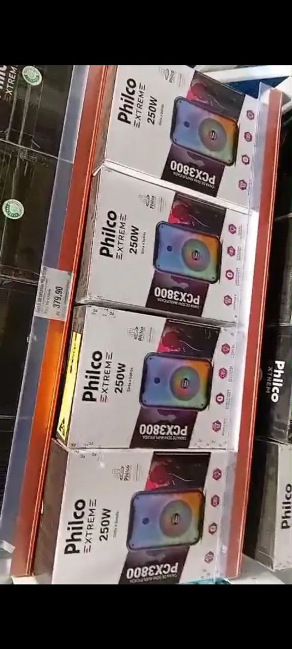 Caixa de som nova Philippe Top! - Foto 2