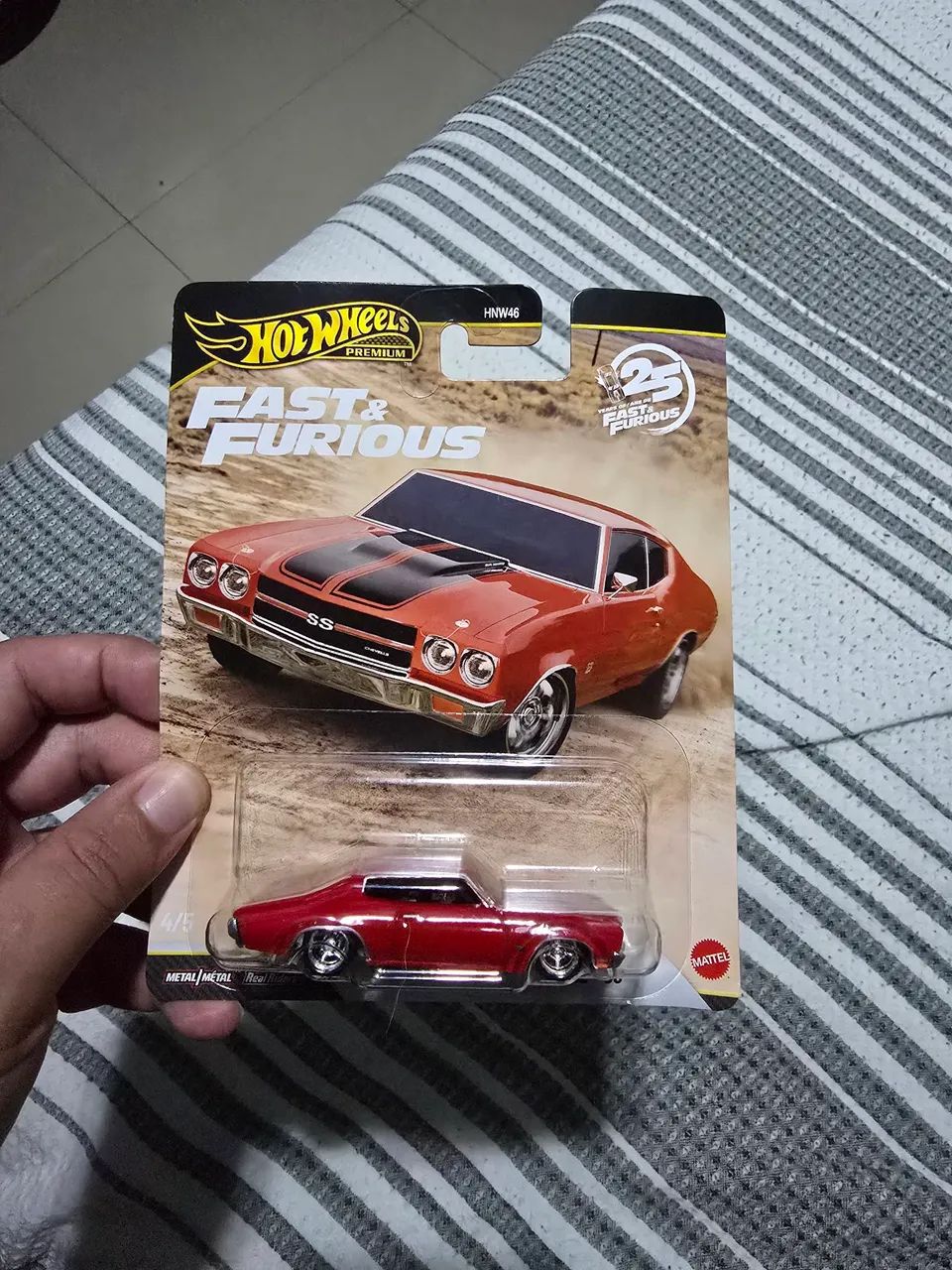 Hot Wheels premium velozes e furiosos Chevelle Chevrolet 1970